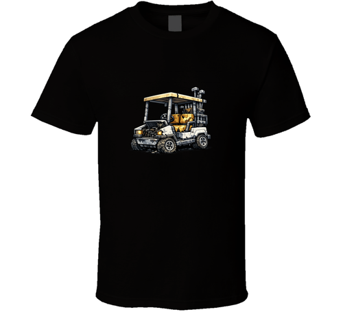 Broken Down Golf Cart T Shirt