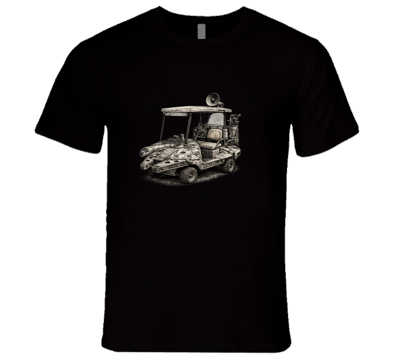 Galactic Fairway Falcon Tee T Shirt