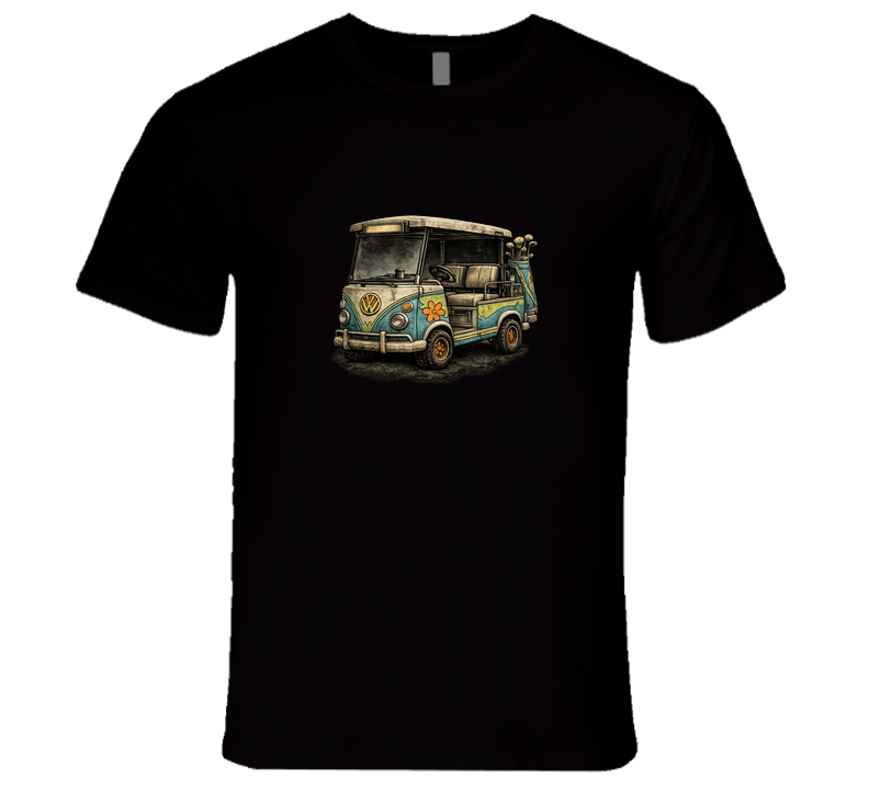 Mystery Machine Cart T Shirt